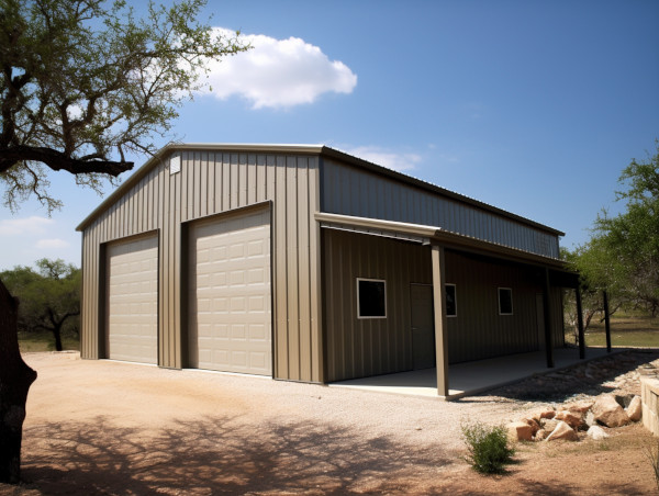 Steel Metal Workshop Exterior